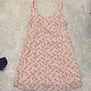 American Eagle light pink floral dress
